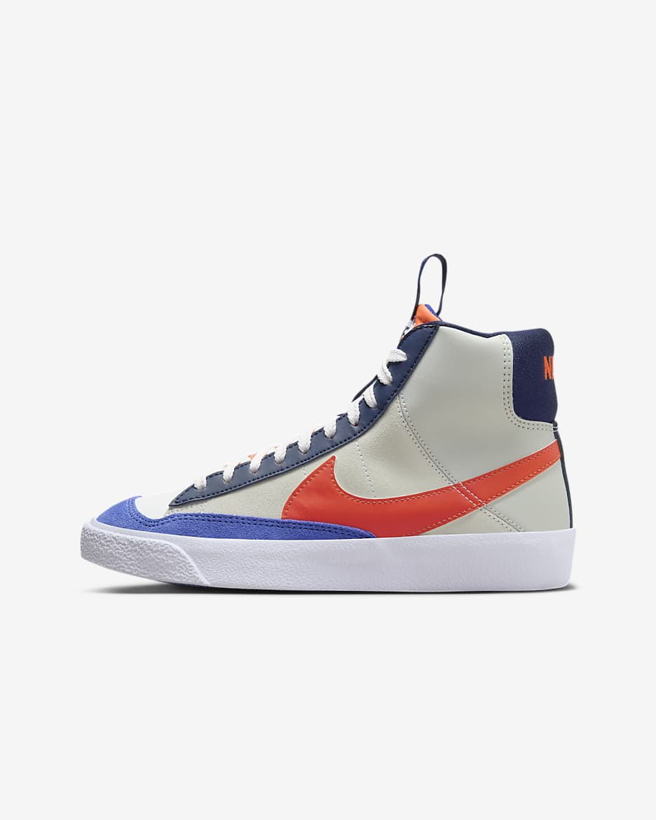 Nike Blazer Mid 77 SE Big Kids Shoes. Nike